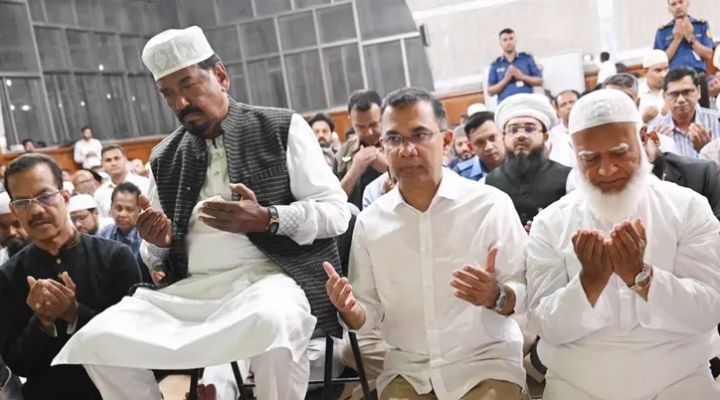 স্পিকারের সহধর্মিণীর রূহের মাগফিরাত কামনায় মিলাদ ও দোয়া মাহফিল